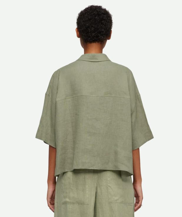 Blouse Yarika Green Drykorn 1