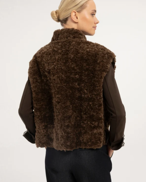 Bodywarmer Cocoa Brown YAYA