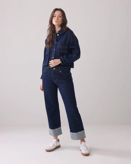 Boxy Denim Jack Summum