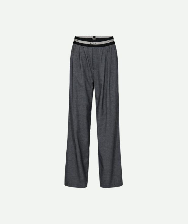 Broek Coco Tailor Pleat Co'Couture grijs