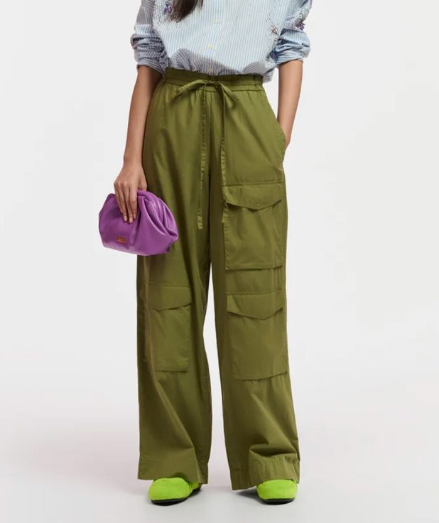 Broek Fopy Essentiel Antwerp groen