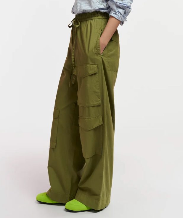 Broek Fopy Green Essentiel Antwerp