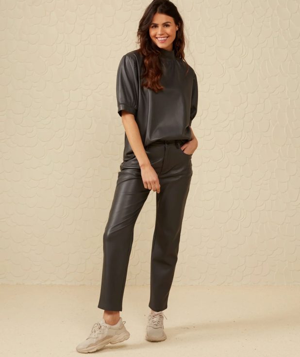 Broek Pinstripe Grey Yaya