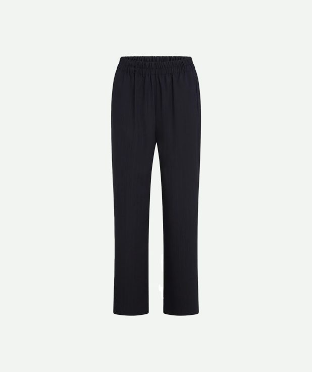 Broek navy stripe penn&ink w25n1632