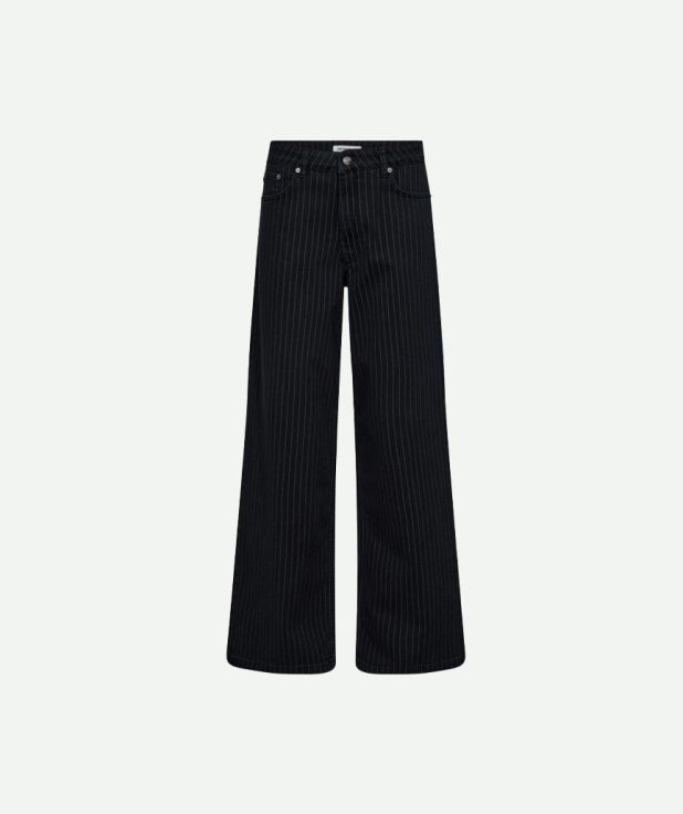 broek pinstripe co couture 31386 zwart