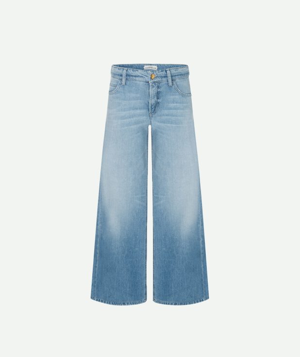 Jeans Palazzo Cambio lichtblauw wijde pijpen