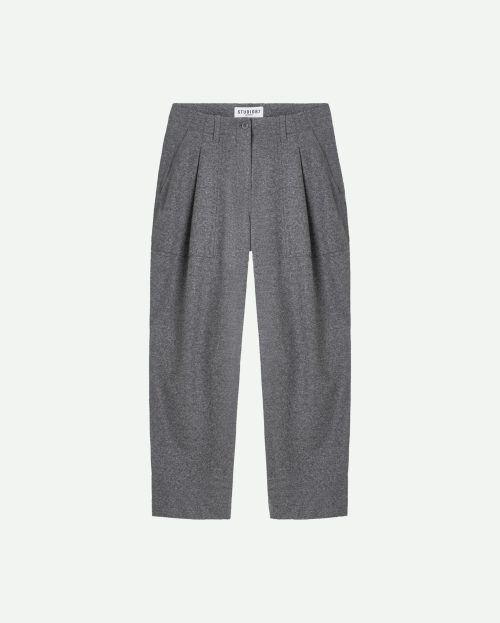 Pantalon October Grijs Cambio light grey melange