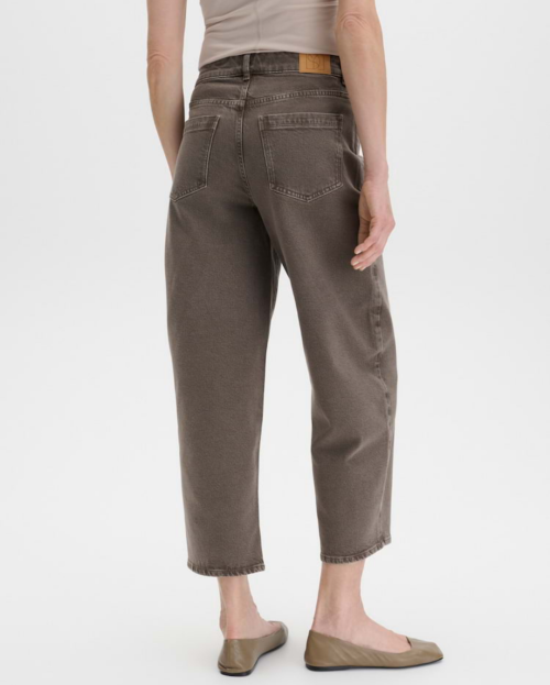 CORAH CURVED Relaxed-jeans van een katoen-lyocellmix, mid-rise someday