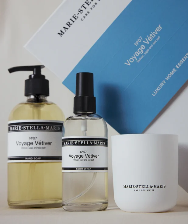 Luxury Home essentiels voyage vetiver marie stella maris