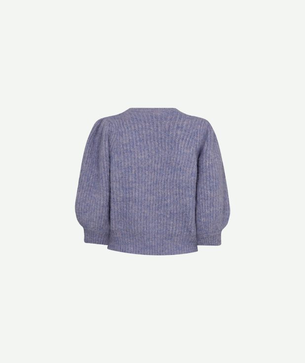 Coralie Bow Top Paars Co'Couture 2