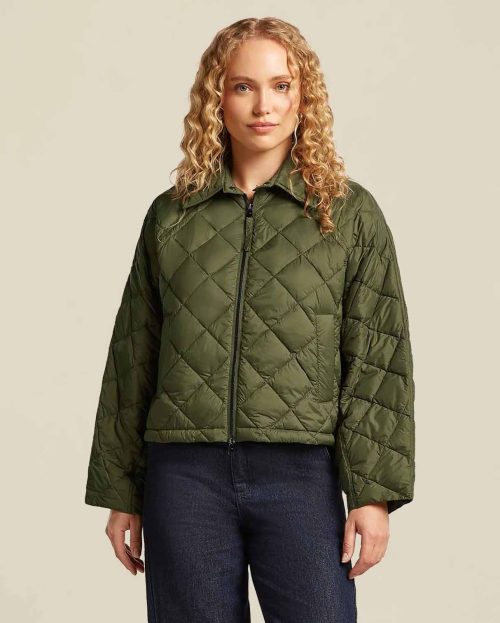 Jas Debra Groen Beaumont khaki