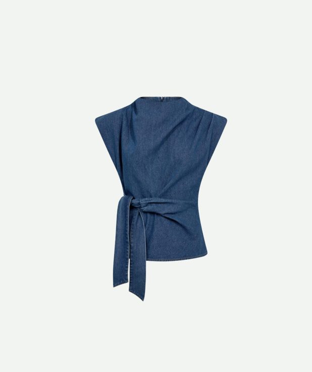 Top Kimmy Denim Co'Couture blauw