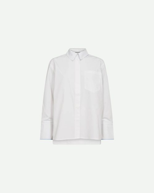 Blouse Donna Co&#039;Couture white fold
