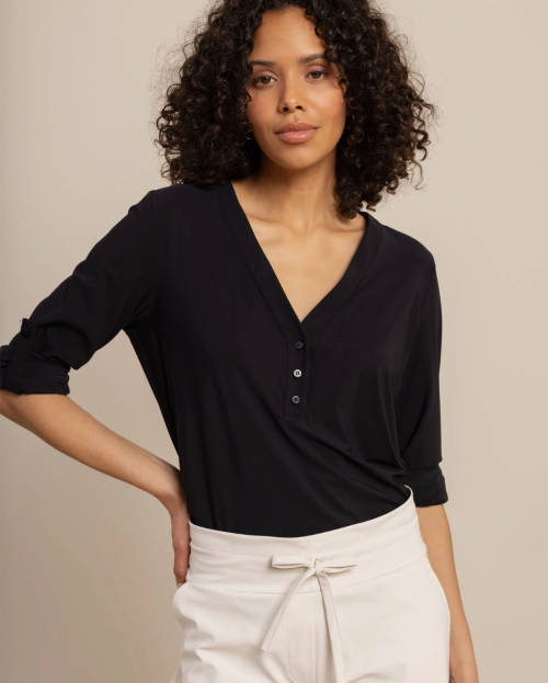 Evi blouse - black
