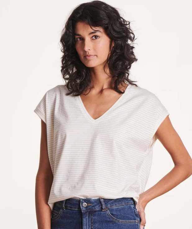 T-shirt Vino La Fee Maraboutee ecru