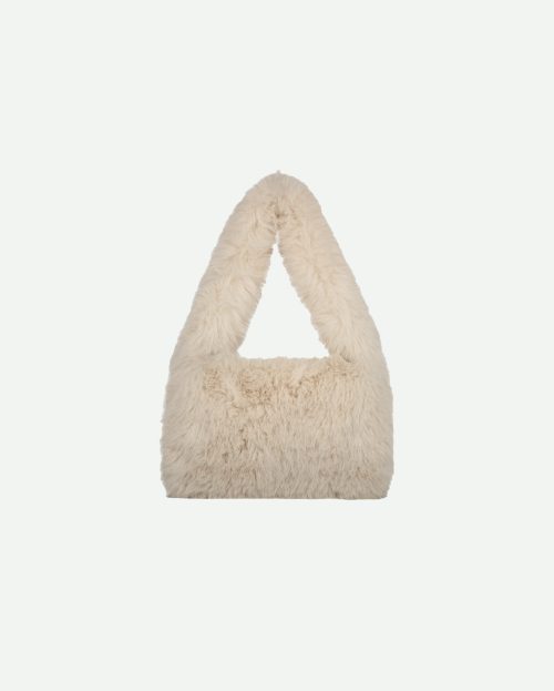 FJOLA Faux Fur Bag Studio AR ecru