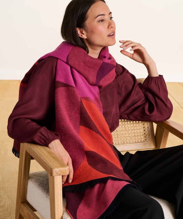 Scarf Eber La Fee Maraboutee rood