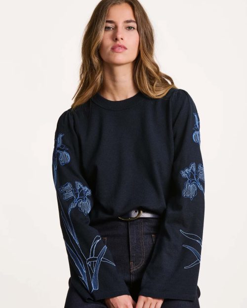 Trui Eleanor La Fee Maraboutee blauw