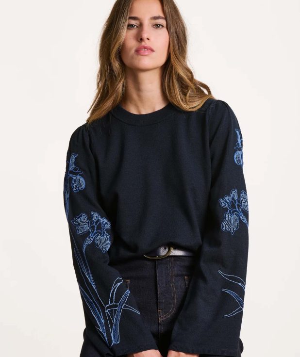 Trui Eleanor La Fee Maraboutee blauw