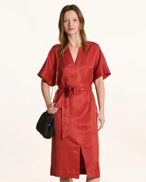 Jurk Felion La Fee Maraboutee rood