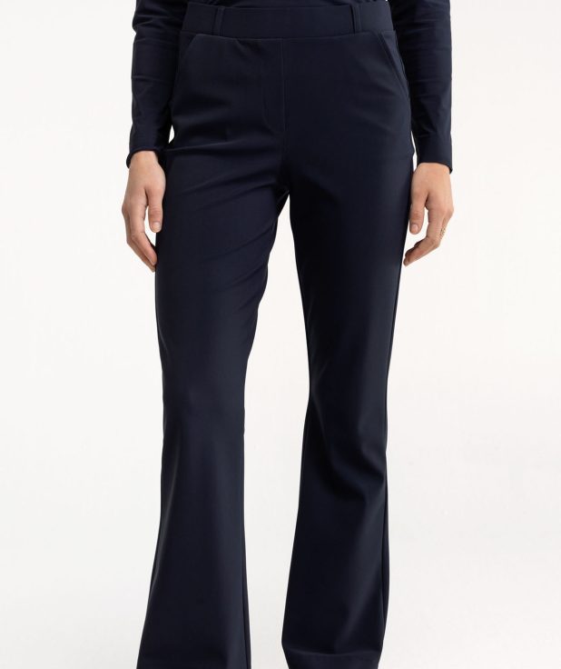 Flair bonded trousers Blauw Studio Anneloes