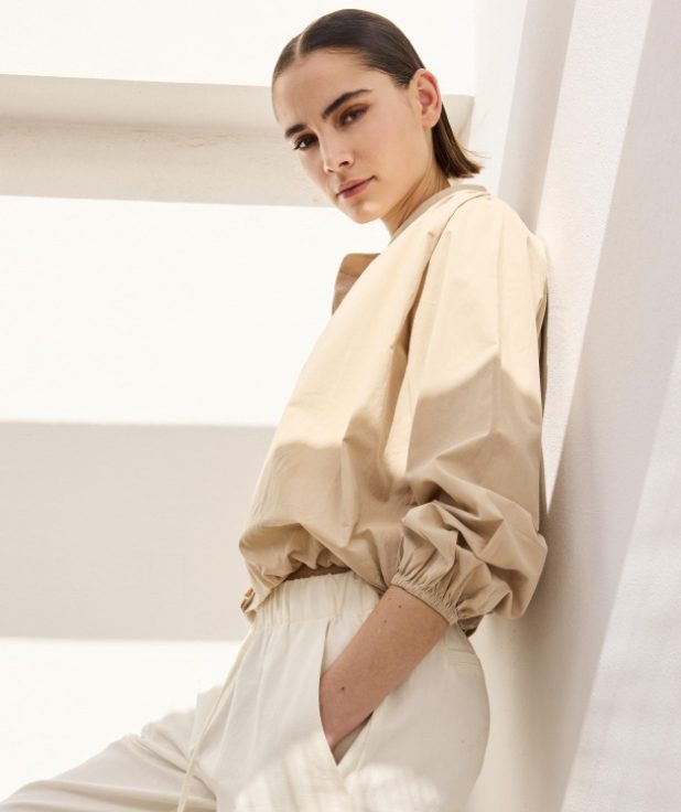 Gaelle blouse sand Jcsophie 2