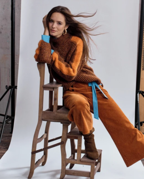 Trui Garbo Oranje La Fee Maraboutee
