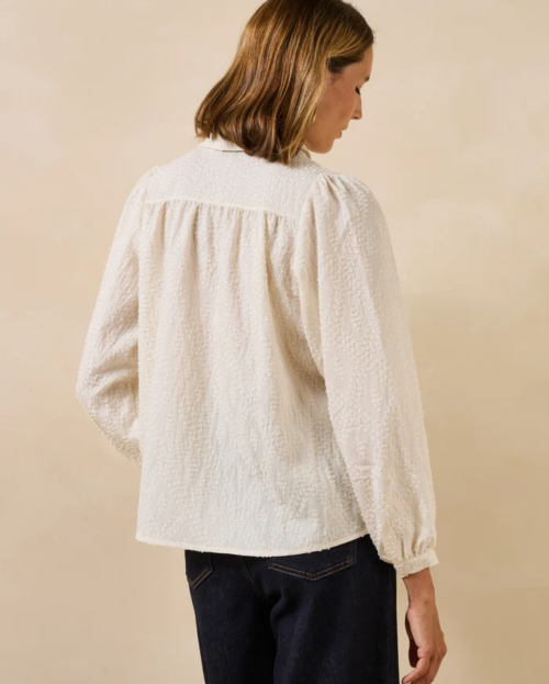 Gebroken witte blouse - Topou