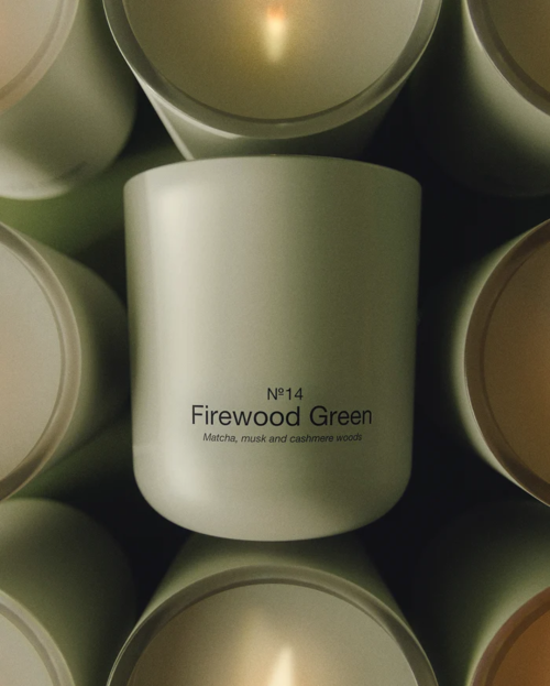Geurkaars firewood green