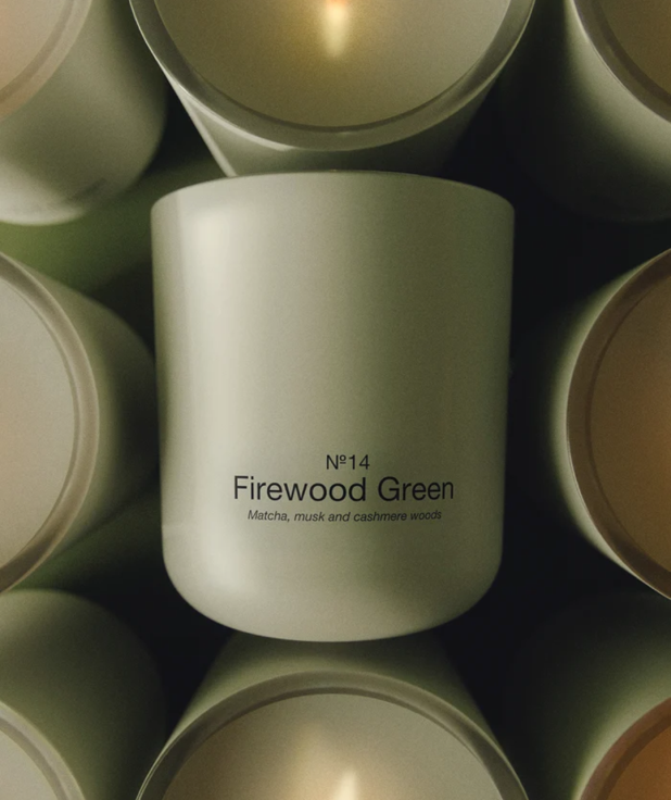 Geurkaars firewood green