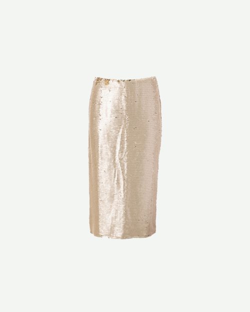 Gianni skirt pailletten Jcsophie champagne