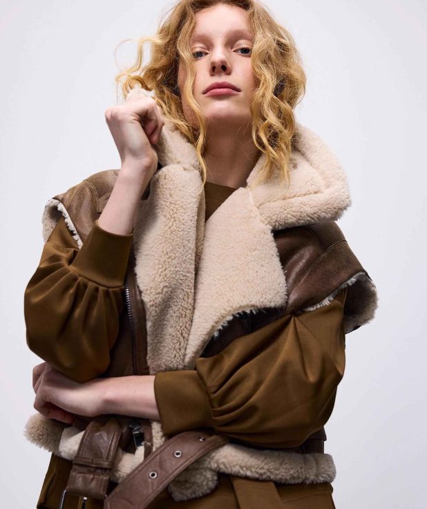 Gilet Lammy Brown Summum