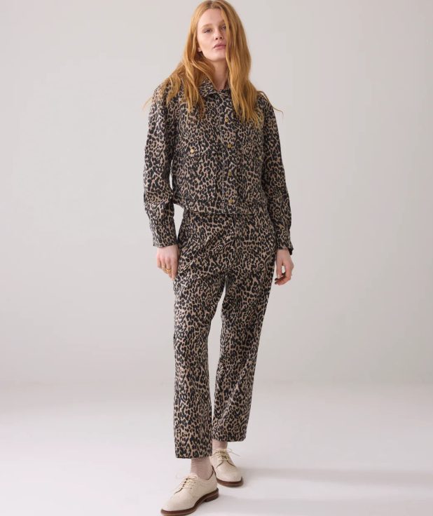 Jacket Leopard Beige Summum