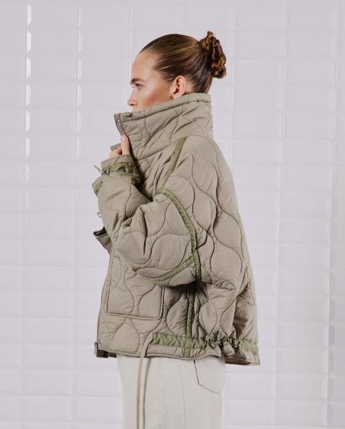 Jacket Quilted Alba With Black 1