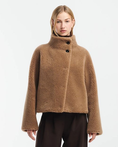 Jas Teddy Mallow Studio AR camel