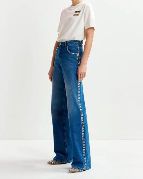 Jeans Idyllic Essentiel Antwerp studs blauw