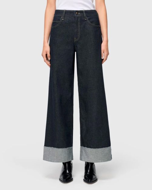 Jeans Nevada dark blue D683 MAC cuffed