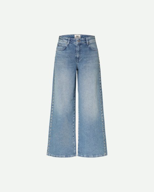 Jeans nevada d470 midblue MAC studs
