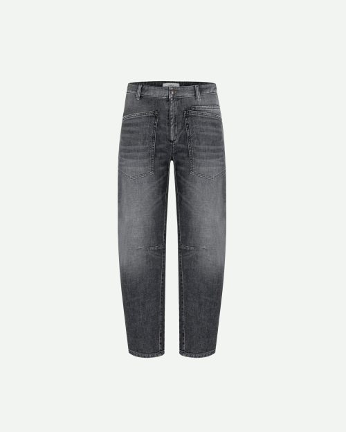 Jeans barrel Ocean grijs cambio