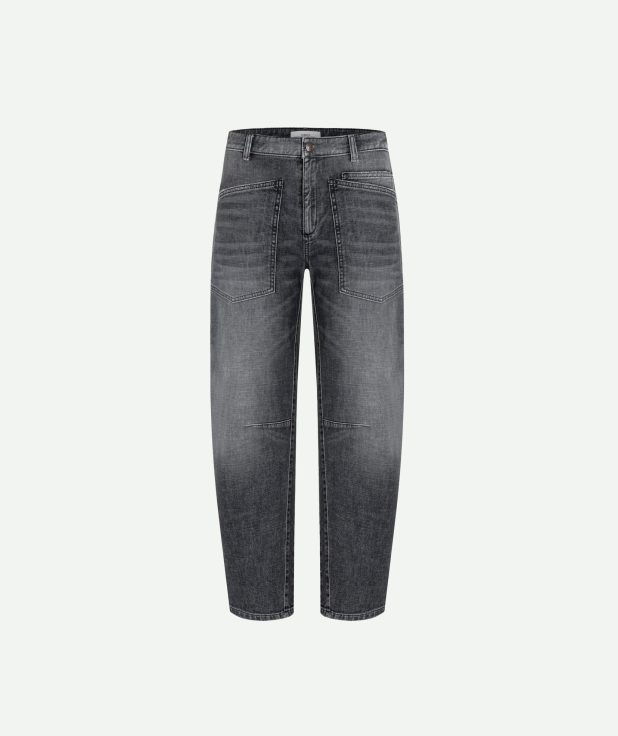 Jeans barrel Ocean grijs cambio