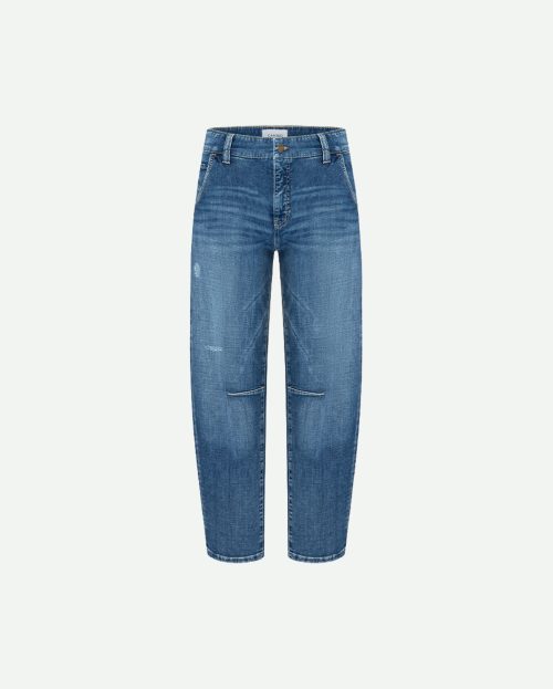 Jeans Orelie Cambio 9150 barrel blauw
