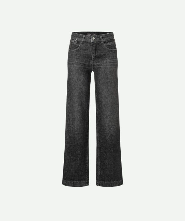 Jeans palazzo zwart grijs MAC