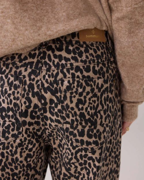 Jeans Tapered Leopard Summum