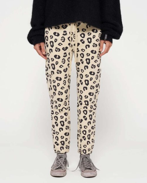 Jogger Leopard Oyster 10Days ecru