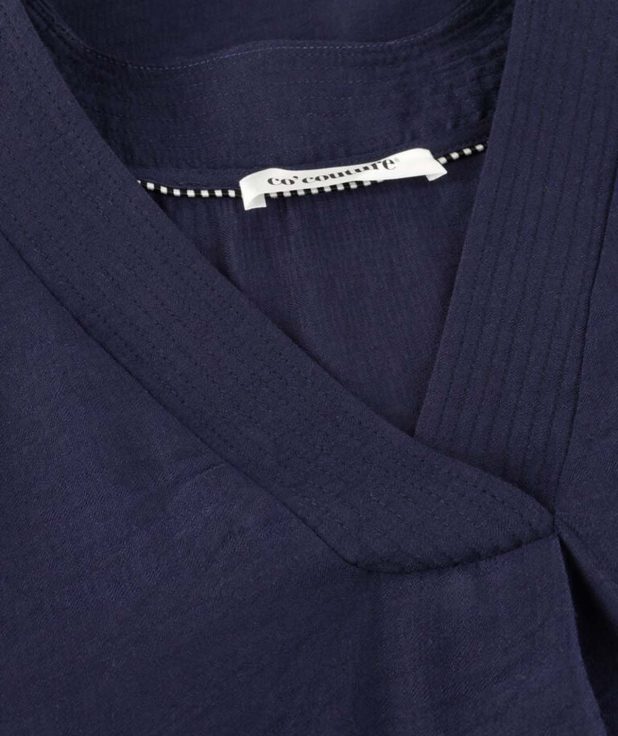 Jurk Caryn Pleat Co'Couture blauw