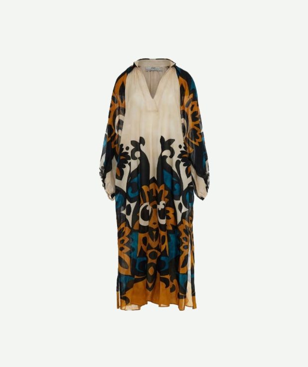Jurk Chirpy Devotion multicolor camel
