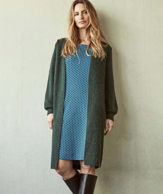 Jurk Fauna Blauw Kyra 1