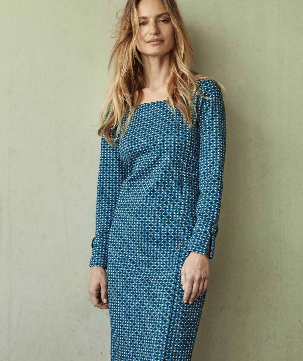 Jurk Fauna Kyra blauw