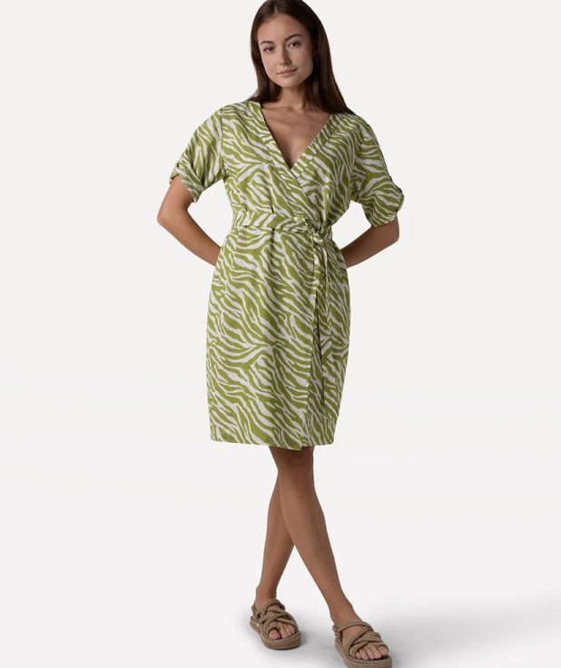 Jurk Hailey Another Label groen