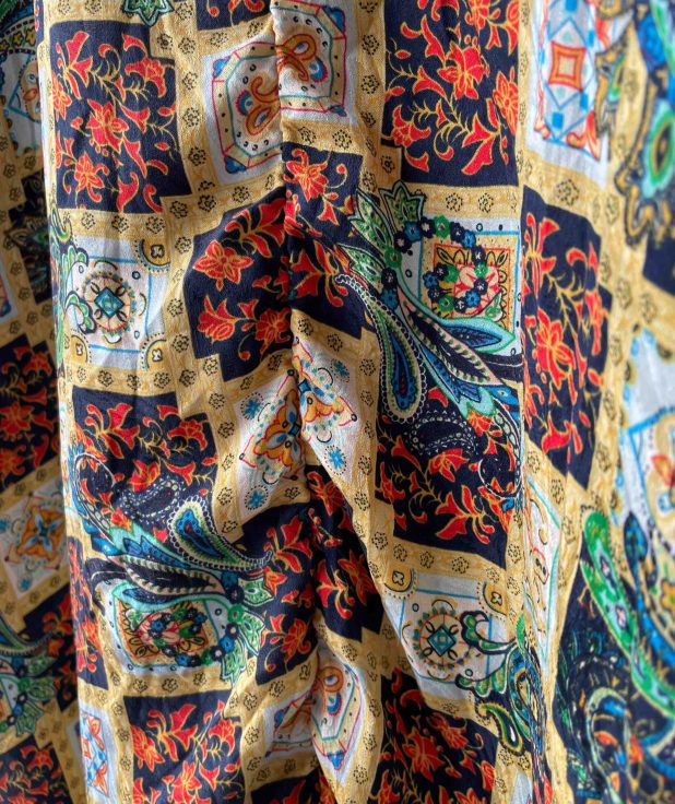 Jurk Lottie Geel Print Sissel Edelbo